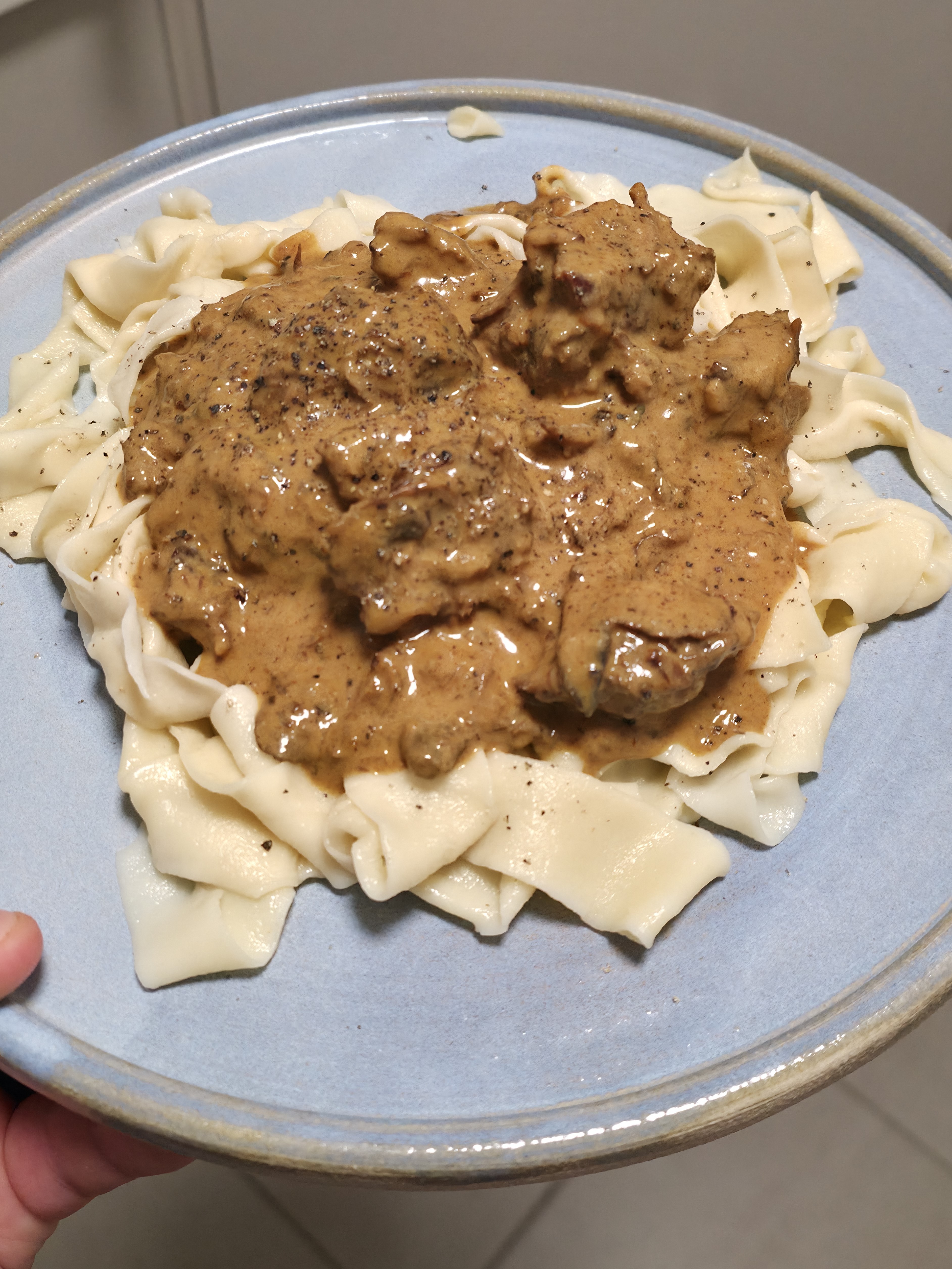 Beef Stroganoff