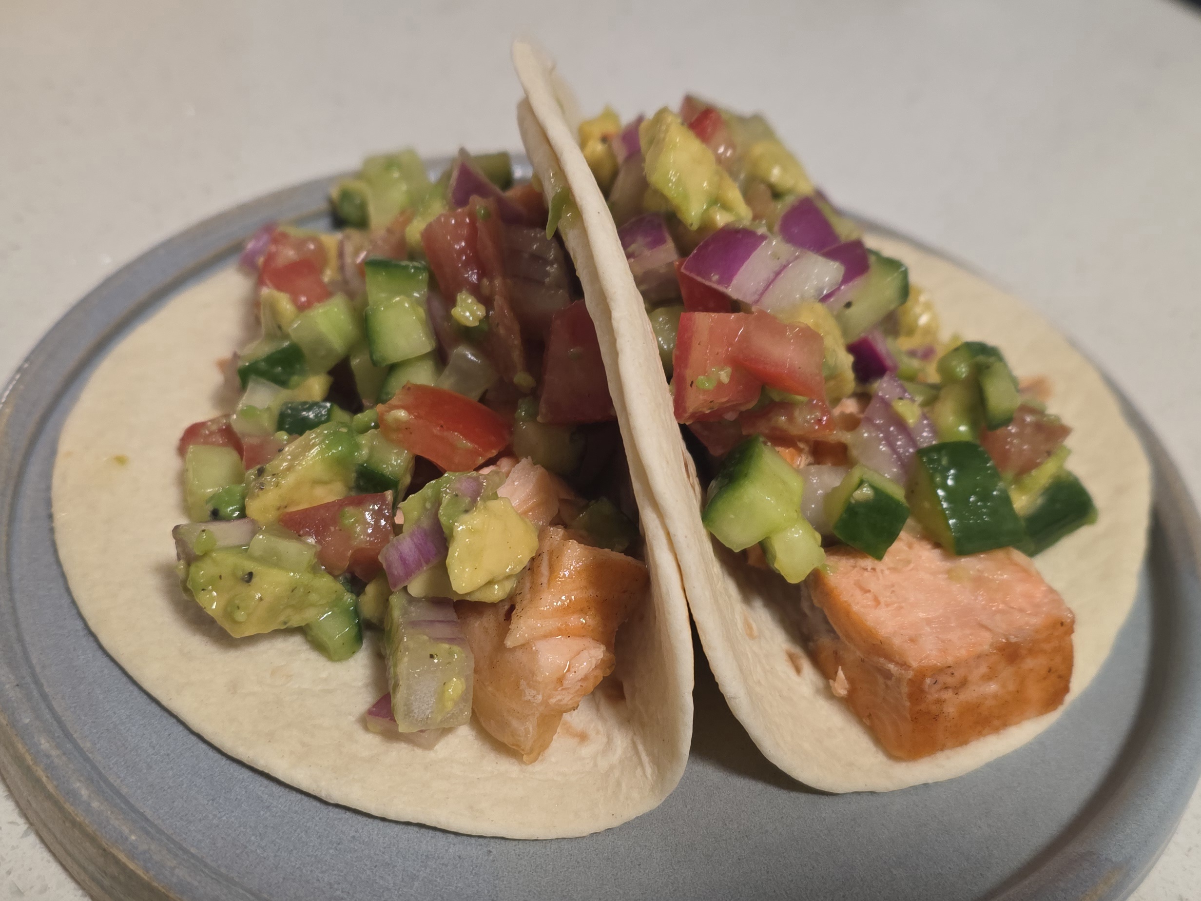 Salmon Tacos
